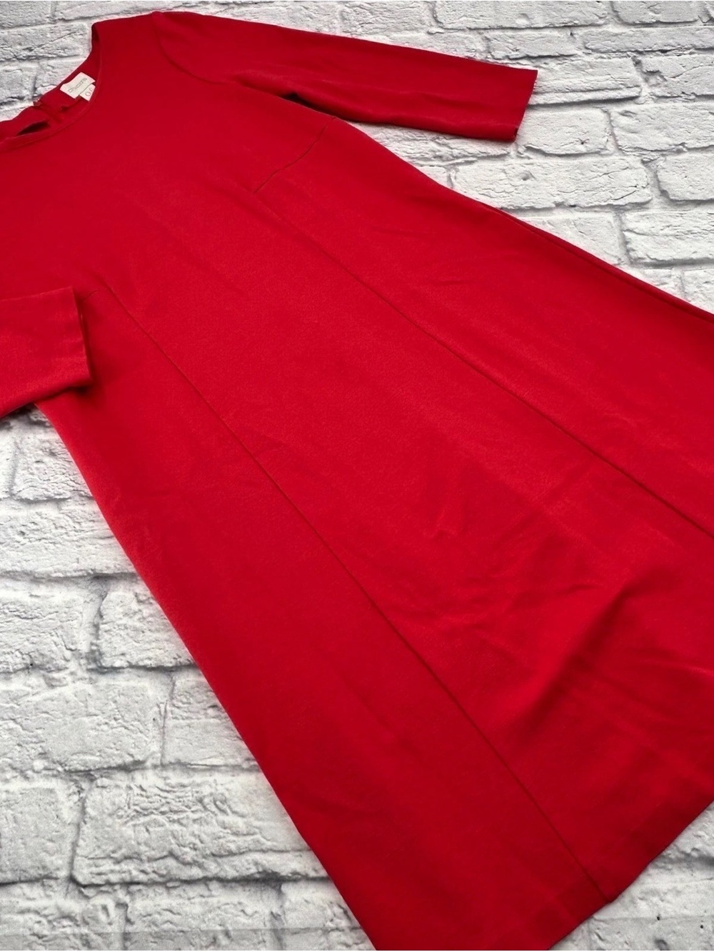 Chico's Vibrant Red Midi Dress